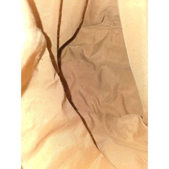 Vintage Wall Flower Womens Brown Faux Leather & Aztec Canvas Backpack W Buckles - Picture 9 of 11